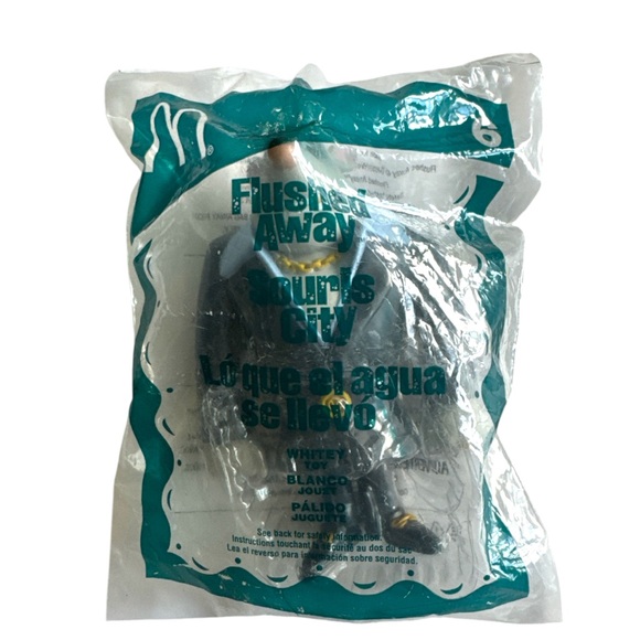 Other - 3 FOR $10 MC DONALD’S Flushed Away Sourls City “Whitey” Toy Figure